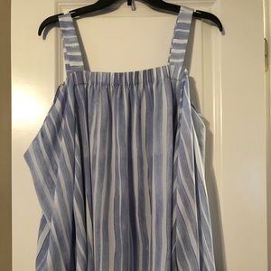 Vince Camuto SZ M open shoulder long sleeve top